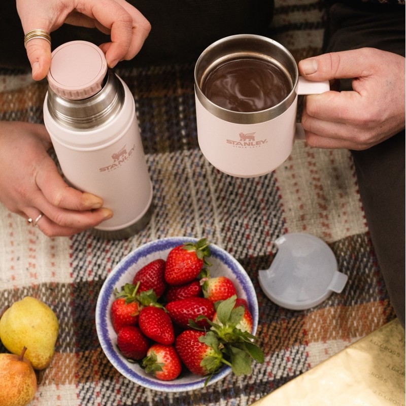 Stanley The Stay-Hot Camp Mug 0.35 L (Rose Quartz)